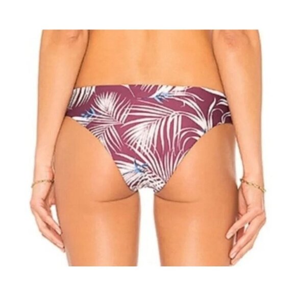 NWT Tavik Ali Moderate Swim Bottom in Latona Palm Merlot (Reversible) - Medium - Picture 9 of 10